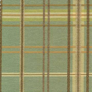 Tobago Plaid Surf by Kasmir Designer Fabric