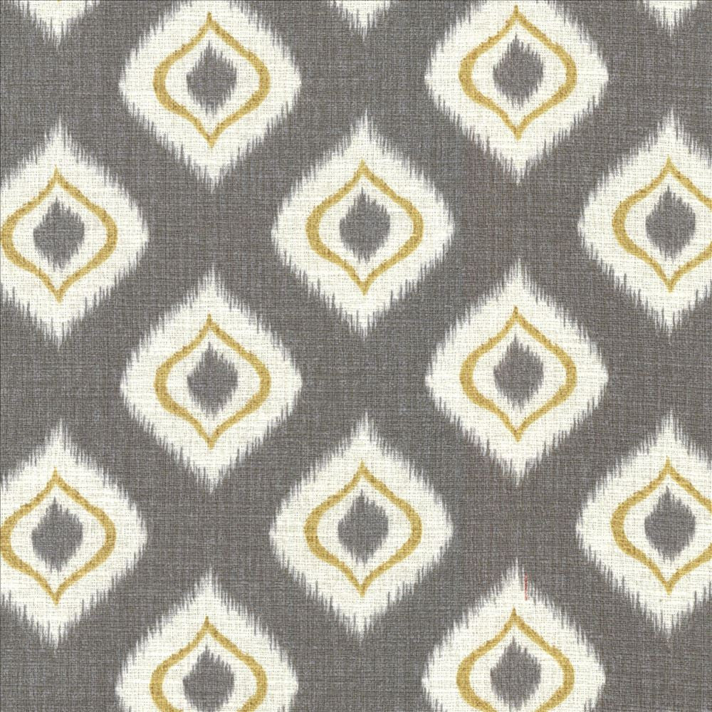Tonto Pewter by Kasmir Designer Fabric 5085 100% Cotton
 PAKISTAN </p><p>Repeat: Horizontal: 4 4/8 inches and Vertical: 4 4/8 inches 54 - 55 - Swanky Fabrics -