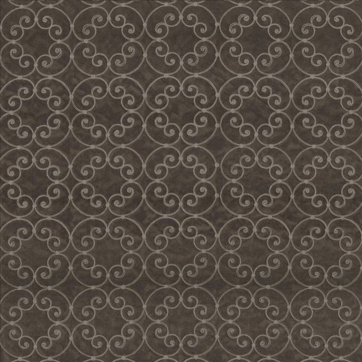 Tracery Onyx Grey by Kasmir Designer Fabric See sample 100% Polyester
Embroidery
100% Polyester
 CHINA Not Tested </p><p>Repeat: Horizontal: 5 6/8 inches and Vertical: 5 6/8 inches 56 - Swanky Fabrics -