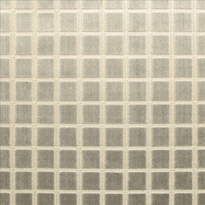 Trafalgar Square Steel by Kasmir Designer Fabric
