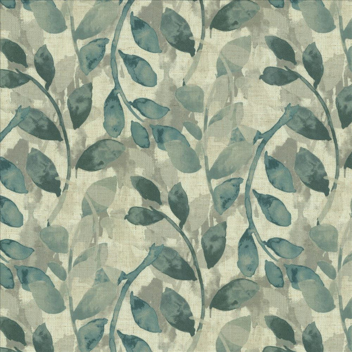Trailing Vine Mineral  by Kasmir Designer Fabric 1453 95% Polyester
5% Linen
 CHINA 50,000 Wyzenbeek Double Rubs Horizontal: 13 4/8 inches and Vertical: 13 4/8 inches 58  - Swanky Fabrics -