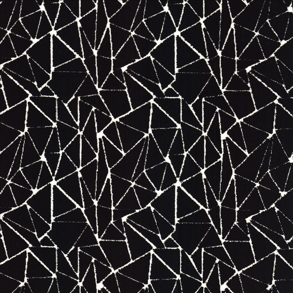 Trajectory Black  by Kasmir Designer Fabric 1473 88% Viscose 12% Polyester  INDIA  </p><p>Repeat: Horizontal: 7 2/8 inches and Vertical: 7 6/8 inches 59  - Swanky Fabrics -