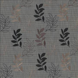 Treillage Black Walnut by Kasmir Designer Fabric