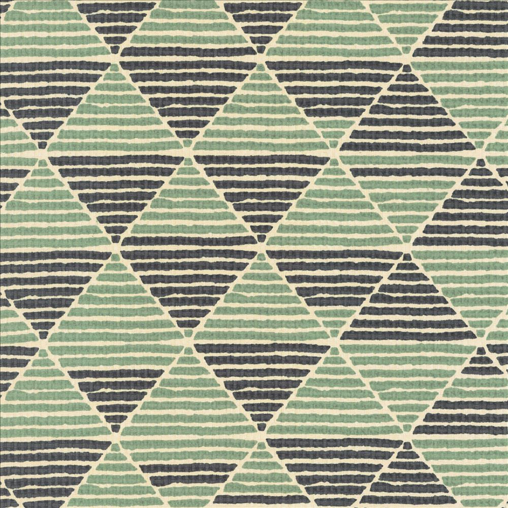 Triumvirate Marine by Kasmir Designer Fabric 5114 70% Cotton 30% Polyester CHINA 51,000 Wyzenbeek Double Rubs Horizontal: 19 inches and Vertical: 24 inches 55 - 56 - Swanky Fabrics -