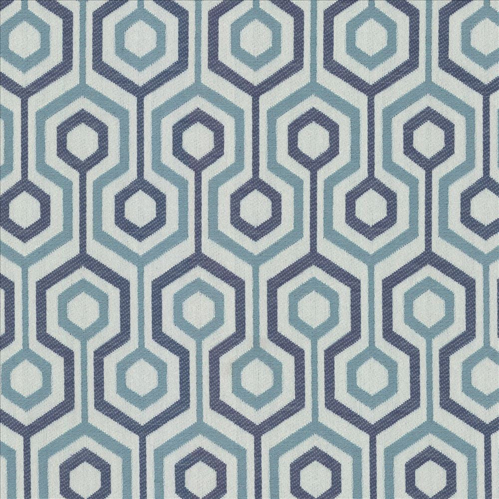 Trivago Mariner  by Kasmir Designer Fabric 5088 62% Cotton
38% Polyester
 CHINA 30,000 Wyzenbeek Double Rubs Horizontal: 2 2/8 inches and Vertical: 6 6/8 inches 54  - Swanky Fabrics -