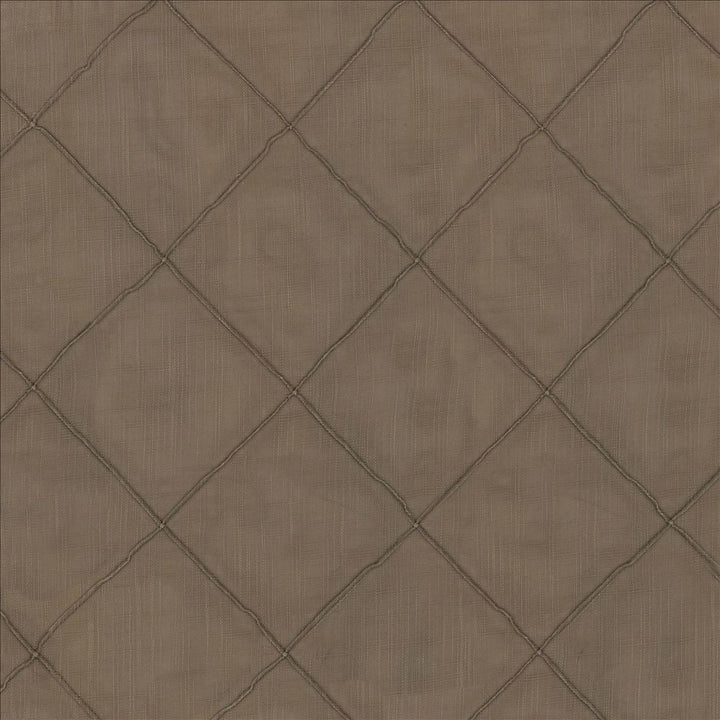 Tucked Away Latte by Kasmir Designer Fabric 5077 100% Polyester
 CHINA Not Tested </p><p>Repeat: Horizontal: 5 6/8 inches and Vertical: 5 6/8 inches 57 - Swanky Fabrics -