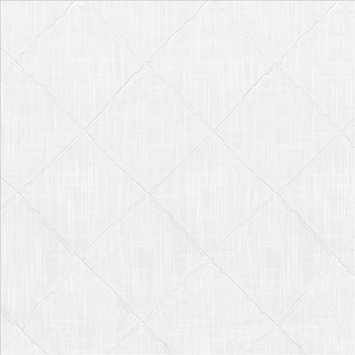 Tucked Away Off White by Kasmir Designer Fabric 5077 100% Polyester
 CHINA </p><p>Repeat: Horizontal: 5 6/8 inches and Vertical: 5 6/8 inches 57 - 58 - Swanky Fabrics -