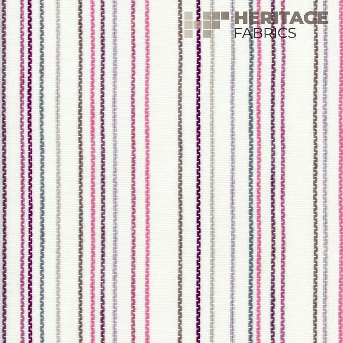 Tucker Mulberry by Heritage Designer Fabric - 100% Cotton India 21,000 Horizontal: 9" and Vertical: N/A 54" - Swanky Fabrics -