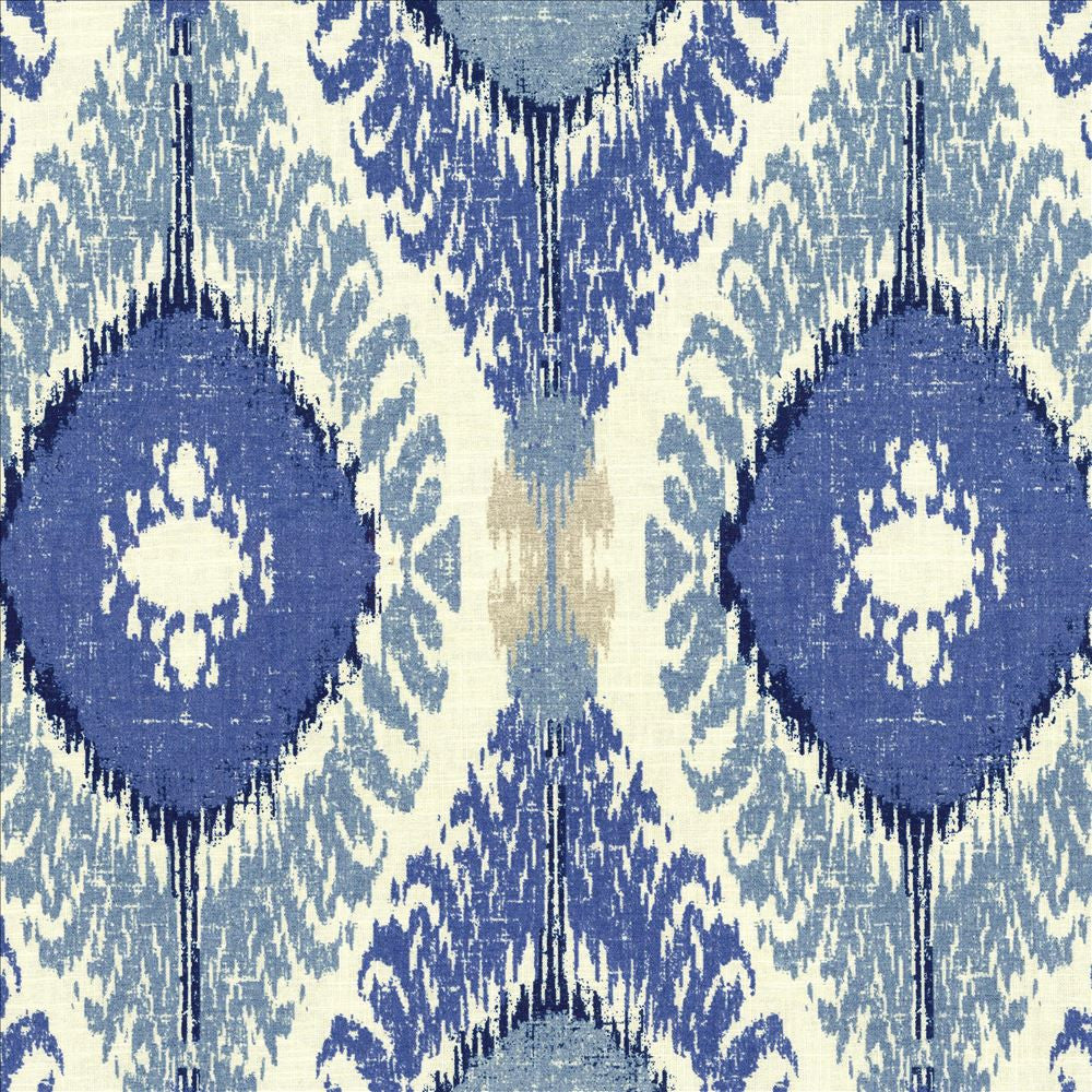 Tucumcari Baltic by Kasmir Designer Fabric See sample 55% Linen
45% Rayon
 USA 9,000 Wyzenbeek Double Rubs </p><p>Repeat: Horizontal: 13 6/8 inches and Vertical: 27 inches 54 - Swanky Fabrics -