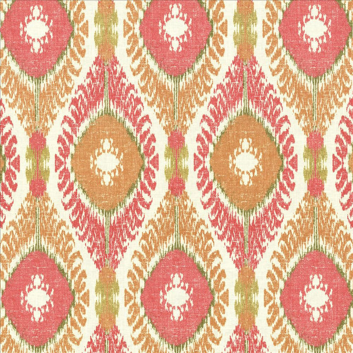 Tucumcari Coral Reef by Kasmir Designer Fabric 5079 55% Linen
45% Rayon
 USA 9,000 Wyzenbeek Double Rubs </p><p>Repeat: Horizontal: 13 6/8 inches and Vertical: 27 inches 54 - Swanky Fabrics -