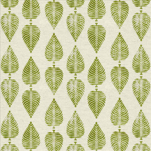 Turning Leaf Green by Kasmir Designer Fabric
