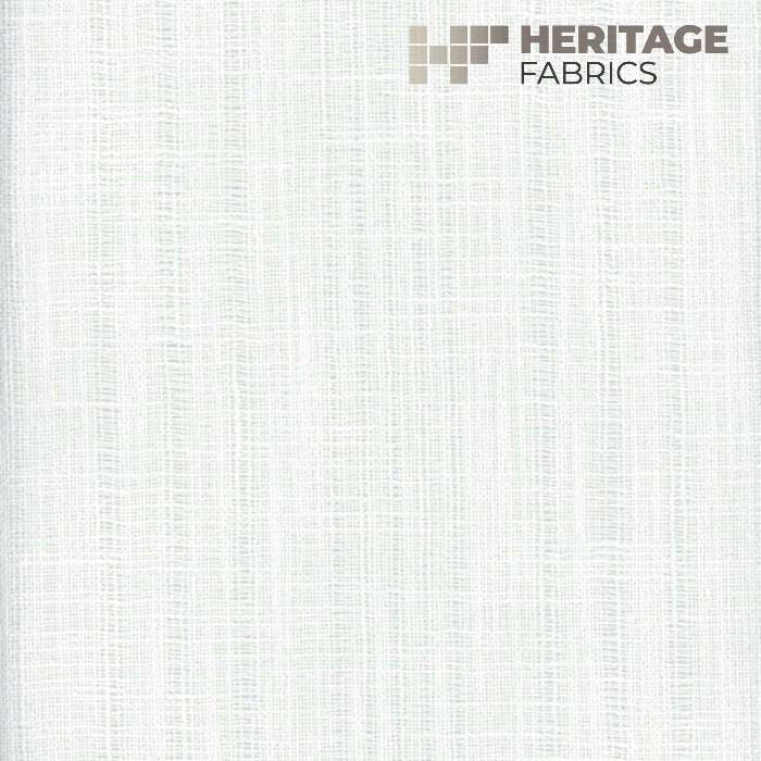 Tuscana White by Heritage Designer Fabric - 100% Polyester India Horizontal: 5" and Vertical: N/A 54" - Swanky Fabrics -
