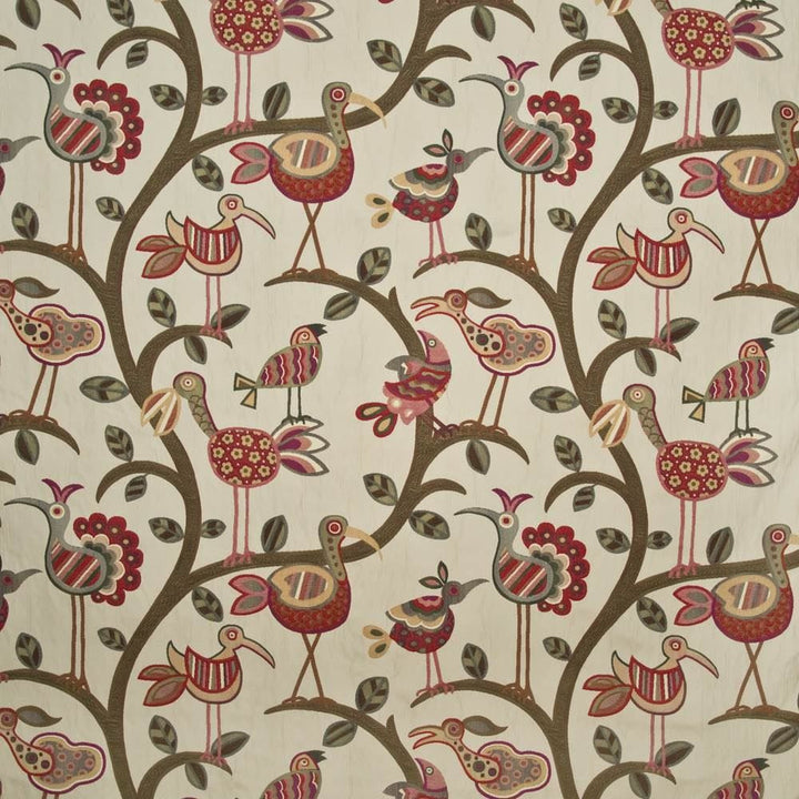 Tweet Tweet Sunrise by Kasmir Designer Fabric 1397 59% Rayon
41% Polyester
 CHINA </p><p>Repeat: Horizontal: 28 4/8 inches and Vertical: 27 inches 58 - 59 - Swanky Fabrics -