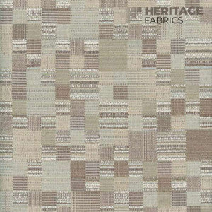 Union Square Mint Grey by Roth & Tompkins Designer Fabric