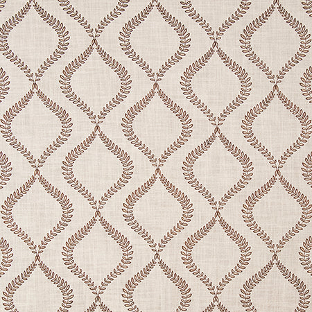 Precise Vision Mocha by Carole Designer Fabric