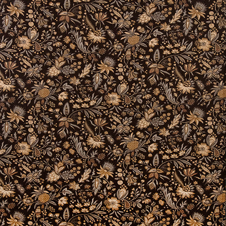 Carmen Chocolate by Carole Designer Fabric
