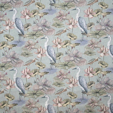 Lake Bird Chambray by Carole Designer Fabric