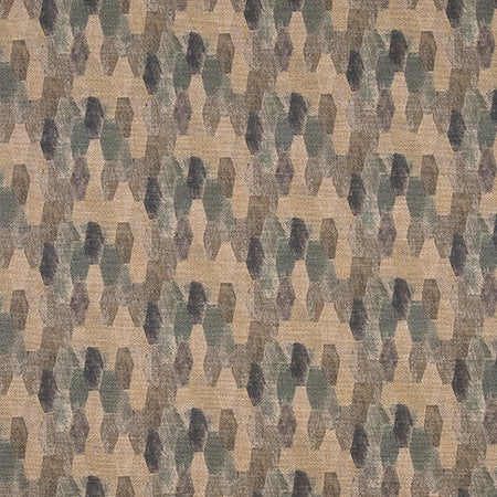 Tapered Shapes Ocean by Carole Designer Fabric
