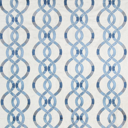 Modern Evolution Ice Blue by Carole Designer Fabric
