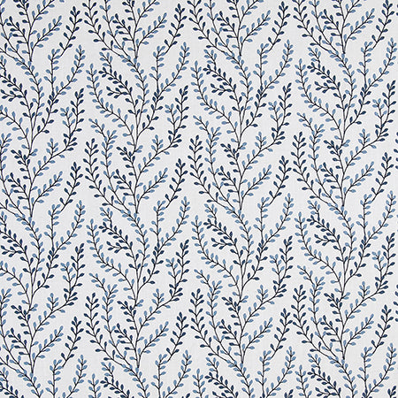 Small Spaces Blueberry by Carole Designer Fabric