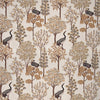 Bird Sighting Gold by Carole Designer Fabric