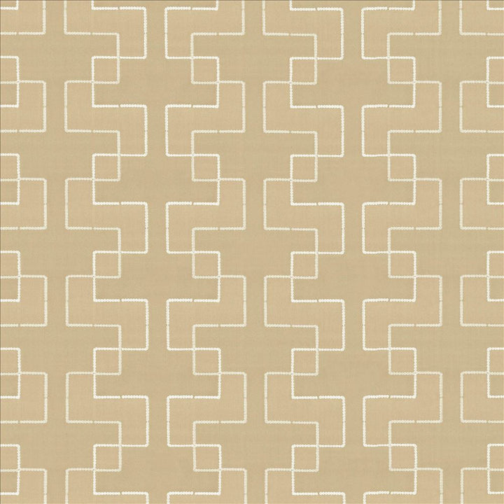 Urbanite Champagne  by Kasmir Designer Fabric 5110 100% Polyester
 INDIA Not Tested Horizontal: 9 4/8 inches and Vertical: 5 inches 55  - Swanky Fabrics -