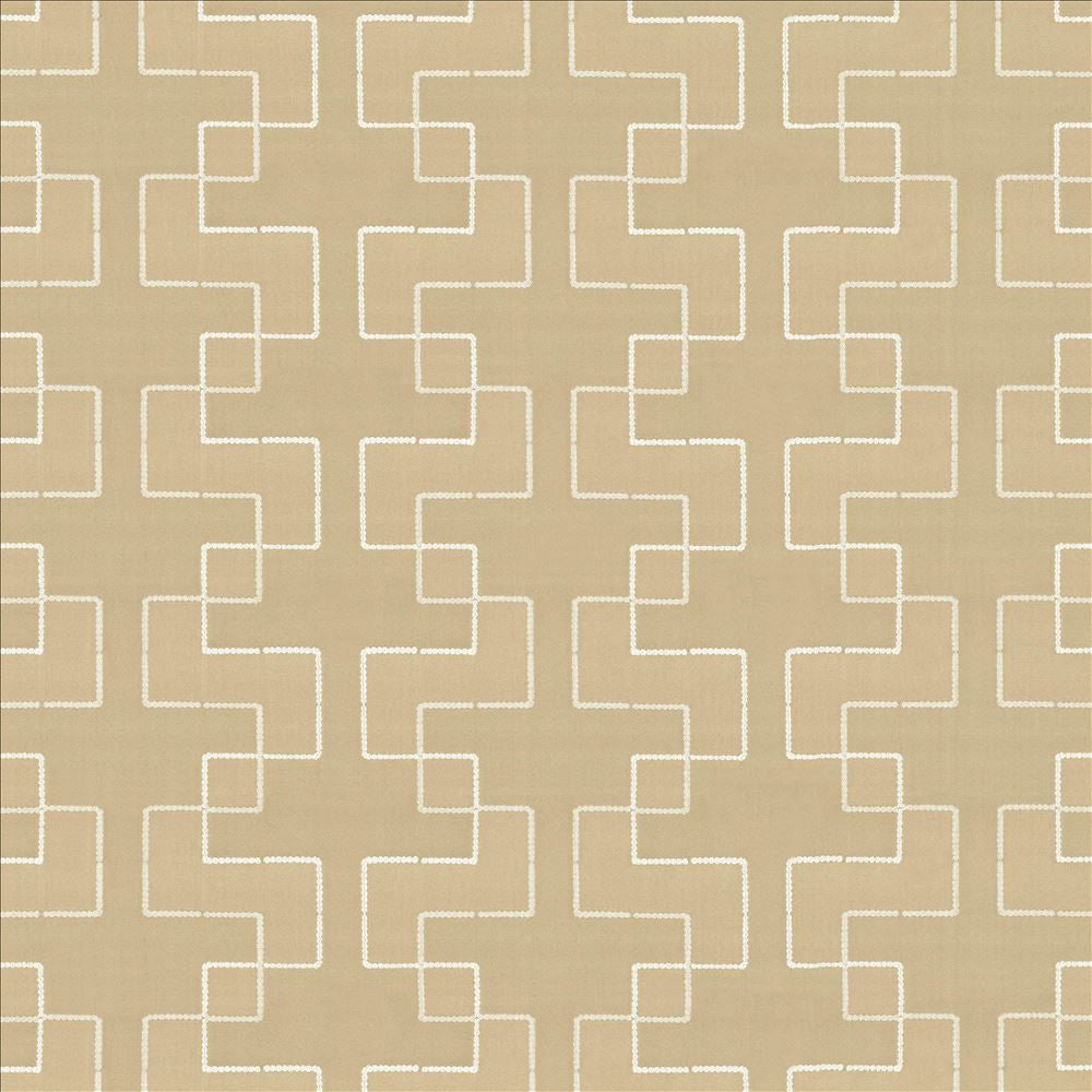 Urbanite Champagne by Kasmir Designer Fabric 5110 100% Polyester
 INDIA </p><p>Repeat: Horizontal: 9 4/8 inches and Vertical: 5 inches 55 - 56 - Swanky Fabrics -