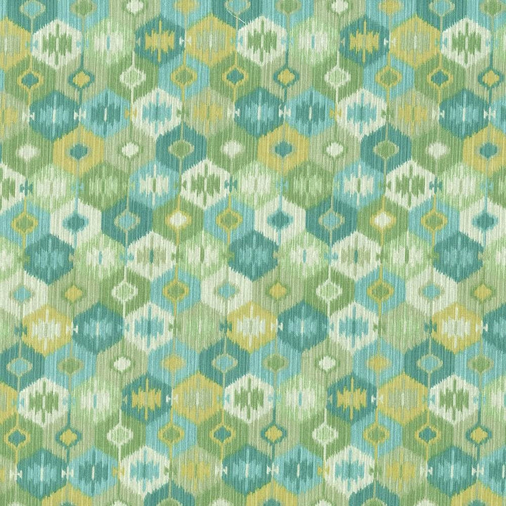 Valdez Ikat Spring Rain by Kasmir Designer Fabric 1442 100% Cotton
 INDONESIA </p><p>Repeat: Horizontal: 13 4/8 inches and Vertical: 25 inches 54 - 55 - Swanky Fabrics -