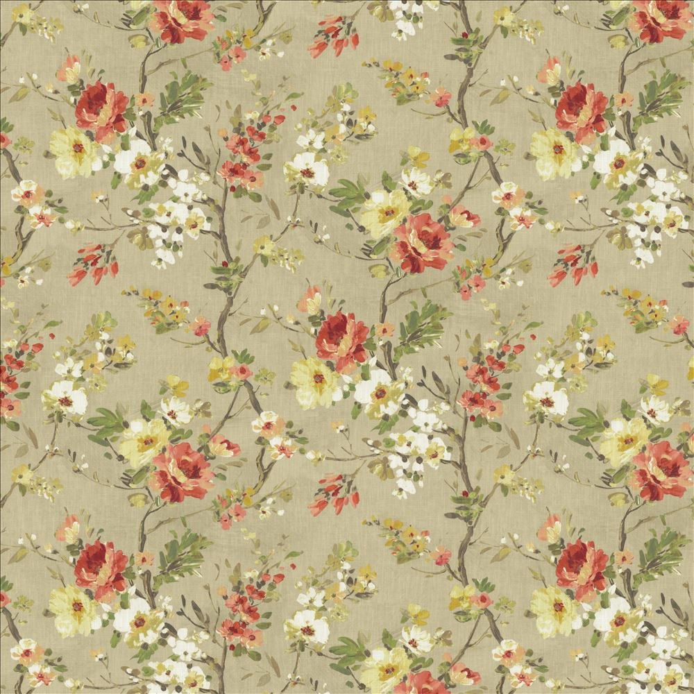 Valhalla Rustic by Kasmir Designer Fabric 1452 100% Cotton
 SOUTH KOREA </p><p>Repeat: Horizontal: 27 2/8 inches and Vertical: 27 inches 54 - Swanky Fabrics -