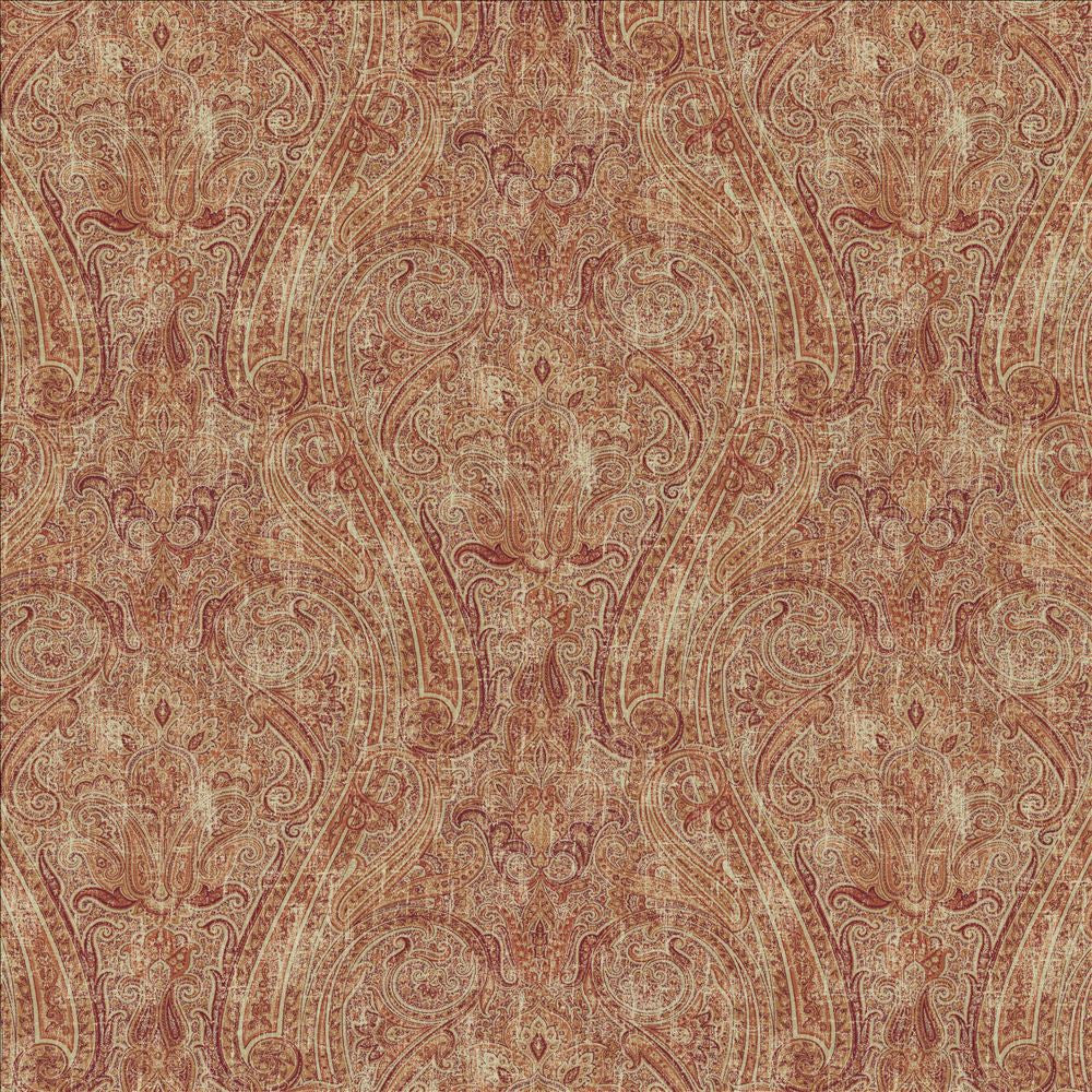 Valide Chianti by Kasmir Designer Fabric See sample 89% Cotton
11% Rayon
 USA 15,000 Wyzenbeek Double Rubs </p><p>Repeat: Horizontal: 27 inches and Vertical: 25 2/8 inches 54 - Swanky Fabrics -