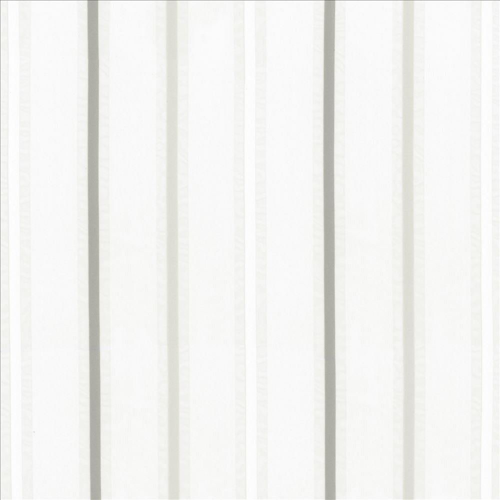 Venturi Stripe Silver by Kasmir Designer Fabric 5076 100% Polyester
 TURKEY </p><p>Repeat: Horizontal: 10 inches and Vertical: N/A 117 - 118 - Swanky Fabrics -