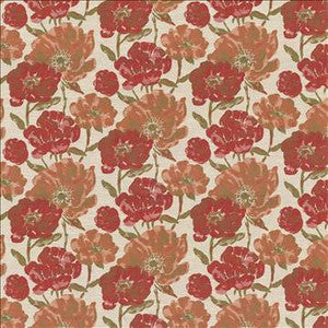 Verdier Poppy by Kasmir Designer Fabric
