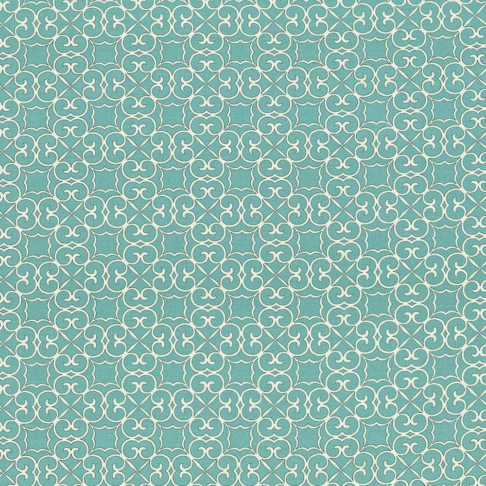 Verlaine Blue Jay by Kasmir Designer Fabric 5073 100% Cotton
 PAKISTAN </p><p>Repeat: Horizontal: 4 4/8 inches and Vertical: 4 4/8 inches 54 - 55 - Swanky Fabrics -