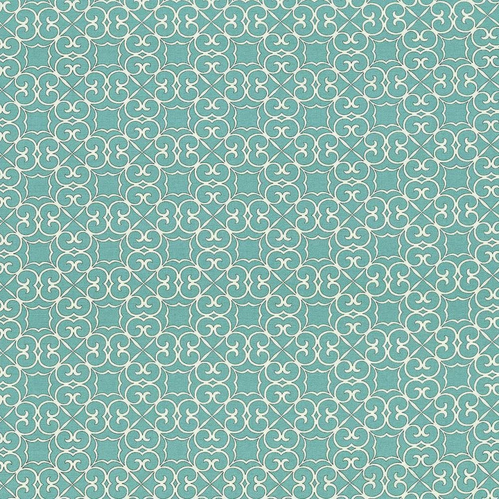 Verlaine Blue Jay by Kasmir Designer Fabric 5073 100% Cotton
 PAKISTAN </p><p>Repeat: Horizontal: 4 4/8 inches and Vertical: 4 4/8 inches 54 - 55 - Swanky Fabrics -