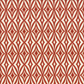 Vivolo Campari by Kasmir Designer Fabric 5064 100% Cotton USA 15,000 Wyzenbeek Double Rubs H: 4 4/8 inches, V: 8 4/8 inches 54 - Swanky Fabrics - Kasmir
