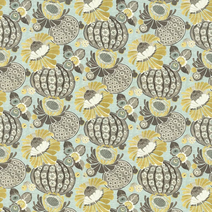 Vivolo Floral Flint by Kasmir Designer Fabric See sample 100% Cotton
 USA 15,000 Wyzenbeek Double Rubs </p><p>Repeat: Horizontal: 27 inches and Vertical: 25 2/8 inches 54 - Swanky Fabrics -