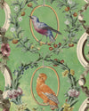 Mind The Gap Wallpaper COUNTESSE'S AVIARIUM Mint Wallpaper (WP20426)
