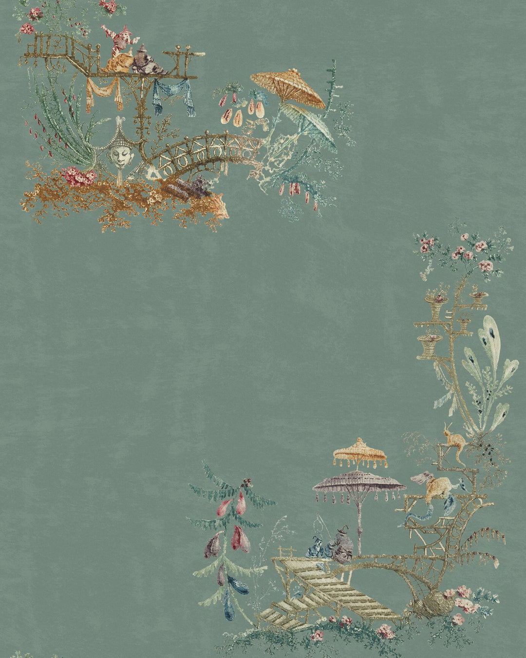 Chinoiserie Blue wallpaper by Mind the Gap (WP20437), swatch