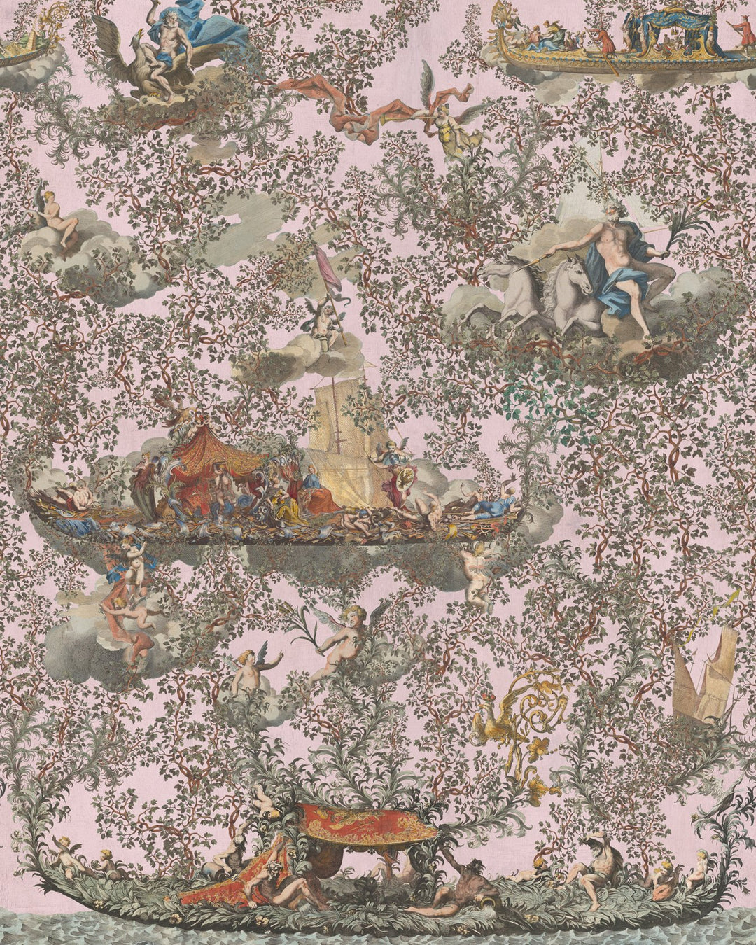 Journey To Eden Pink wallpaper by Mind the Gap (WP20457), swatch