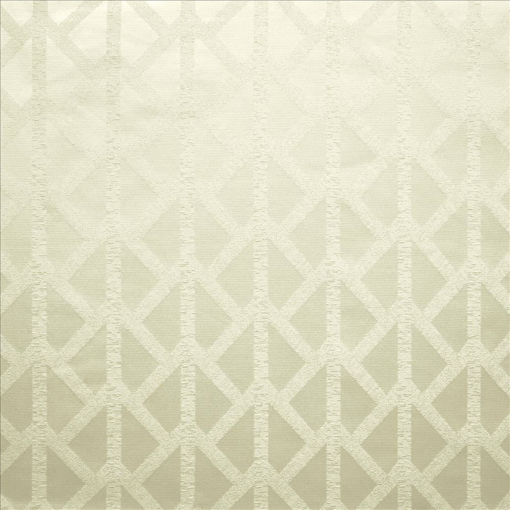 Waterway White by Kasmir Designer Fabric See sample 73% Polyester
27% Cotton
 INDIA Not Tested </p><p>Repeat: Horizontal: 4 6/8 inches and Vertical: 2 6/8 inches 54 - Swanky Fabrics -
