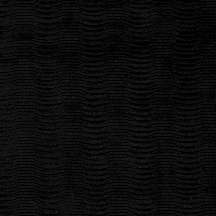 Waverunner Black by Kasmir Designer Fabric See sample 100% Polyester
 TURKEY 100,000 Martindale Cycles </p><p>Repeat: Horizontal: N/A and Vertical: N/A 54 - Swanky Fabrics -