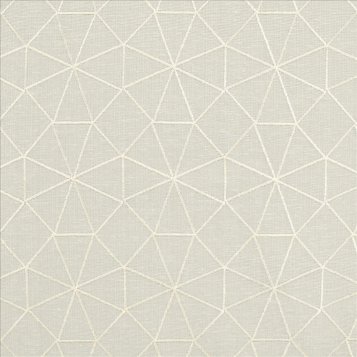 Webwork Cream by Kasmir Designer Fabric 5108 100% Polyester
 TURKEY Not Tested </p><p>Repeat: Horizontal: 4 2/8 inches and Vertical: 4 2/8 inches 57 - Swanky Fabrics -