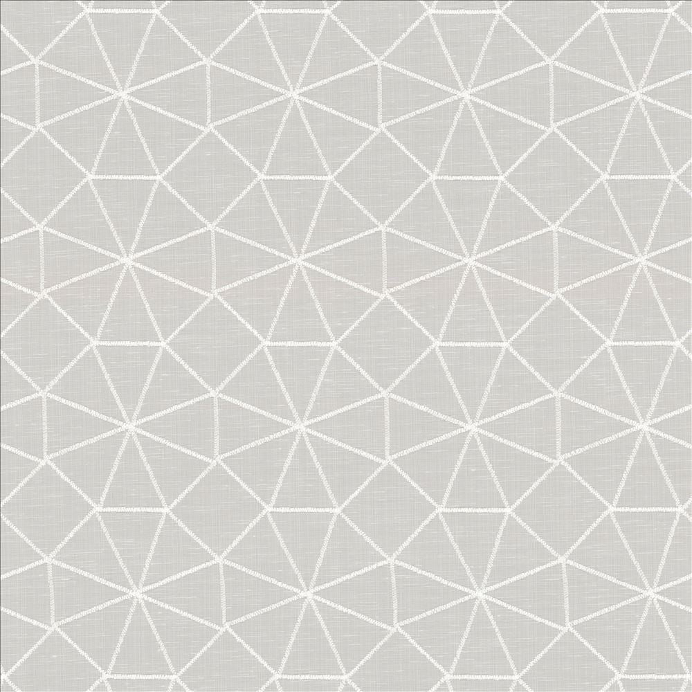 Webwork Cream  by Kasmir Designer Fabric 5108 100% Polyester
 TURKEY Not Tested Horizontal: 4 2/8 inches and Vertical: 4 2/8 inches 60  - Swanky Fabrics -