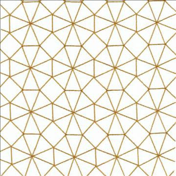 Webwork Gold by Kasmir Designer Fabric 5108 100% Polyester TURKEY Not Tested H: 4 2/8 inches, V: 4 2/8 inches 60 - 62 - Swanky Fabrics - Kasmir