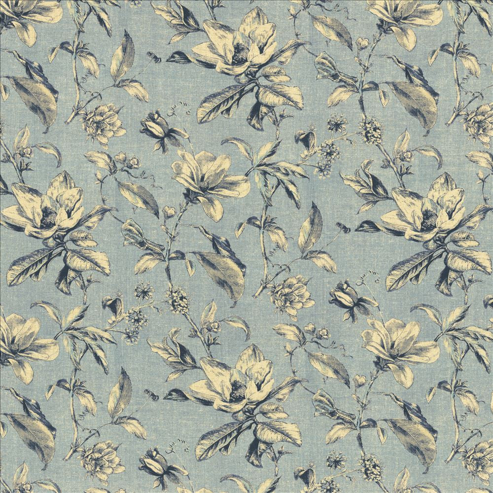 Weldon Garden Ink by Kasmir Designer Fabric 1472 55% Linen
45% Rayon
 CHINA 15,000 Wyzenbeek Double Rubs </p><p>Repeat: Horizontal: 28 inches and Vertical: 25 2/8 inches 54 - Swanky Fabrics -