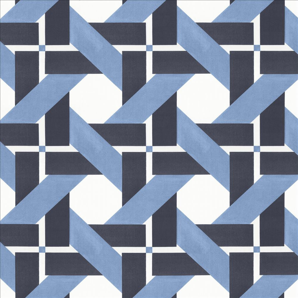 Well Matched Indigo by Kasmir Designer Fabric 1472 100% Cotton
 MALAYSIA 12,500 Martindale Cycles </p><p>Repeat: Horizontal: 14 2/8 inches and Vertical: 13 6/8 inches 57 - Swanky Fabrics -
