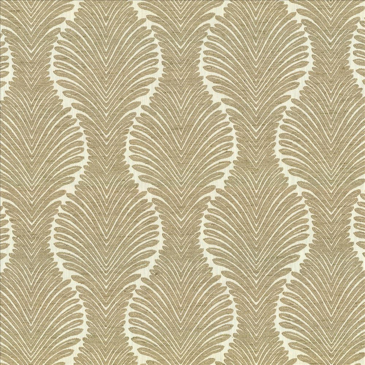 West Palm Beige by Kasmir Designer Fabric 5112 59% Polyester
41% Cotton
 INDIA </p><p>Repeat: Horizontal: 13 4/8 inches and Vertical: 17 inches 53 - 55 - Swanky Fabrics -