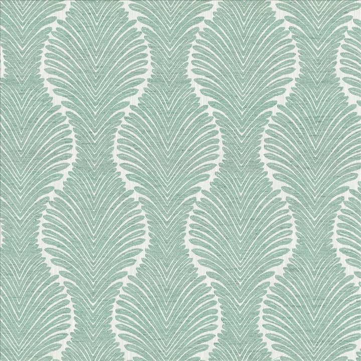 West Palm Mist by Kasmir Designer Fabric 5114 59% Polyester
41% Cotton
 INDIA </p><p>Repeat: Horizontal: 13 4/8 inches and Vertical: 17 inches 53 - 55 - Swanky Fabrics -