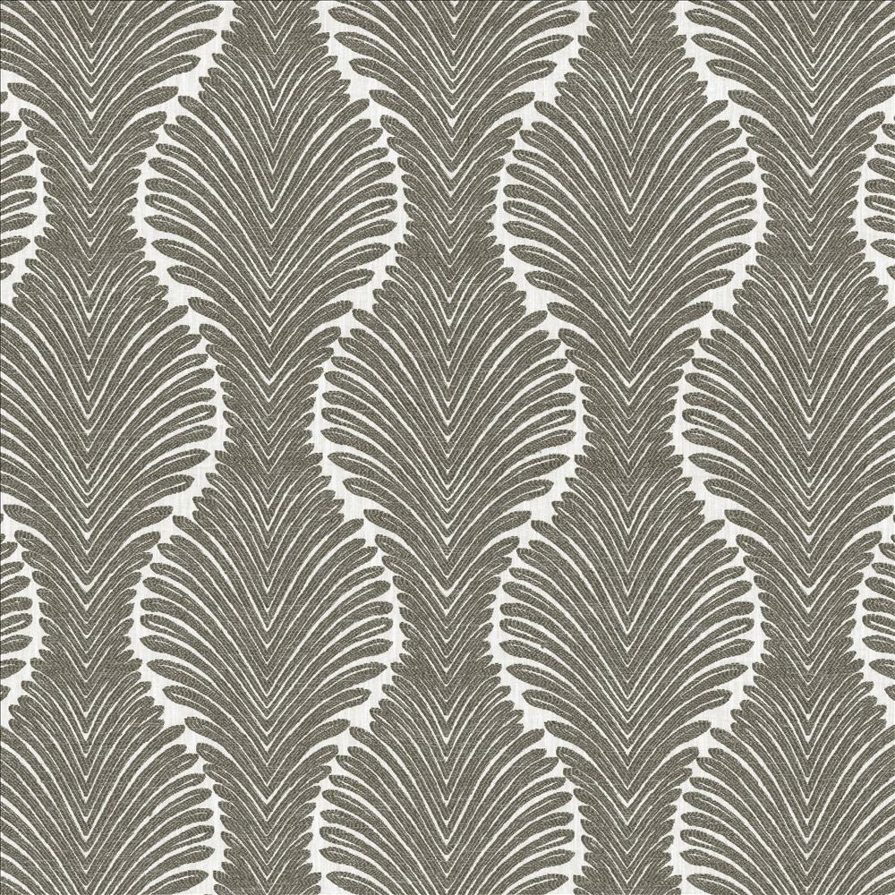 West Palm Stone by Kasmir Designer Fabric 5113 59% Polyester
41% Cotton
 INDIA 26,000 Martindale Cycles </p><p>Repeat: Horizontal: 13 4/8 inches and Vertical: 17 inches 53 - Swanky Fabrics -