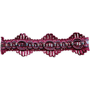 Coray Wine by Europatex Designer Fabric